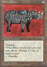 Ebony Rhino [Homelands]