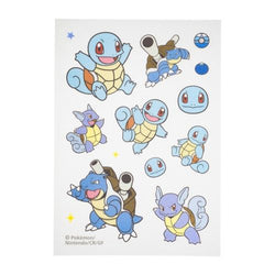 Pokemon Center Original irodo Fabric Transfer Sticker - Squirtle Wartortle Blastoise