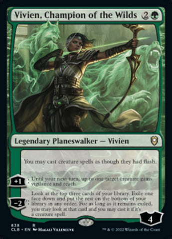 Vivien, Champion of the Wilds [Commander Legends: Battle for Baldur's Gate]