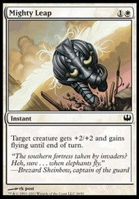 Mighty Leap [Duel Decks: Knights vs. Dragons]