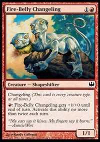 Fire-Belly Changeling [Duel Decks: Knights vs. Dragons]