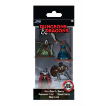 Dungeons & Dragons 1,65" Nanofigs  4 pack