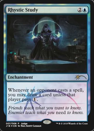 Rhystic Study [Judge Gift Cards 2018]