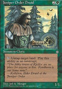 Juniper Order Druid [Ice Age]