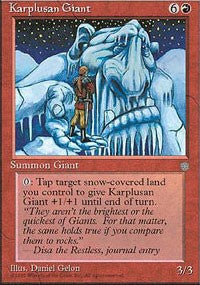 Karplusan Giant [Ice Age]