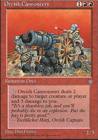 Orcish Cannoneers [Ice Age]