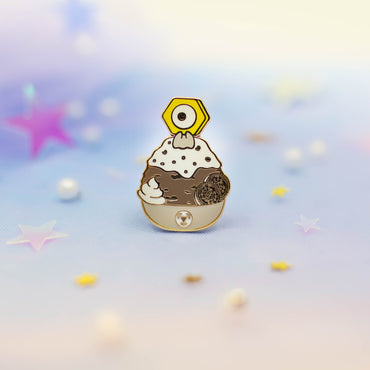 Meltan Shaved Ice - Pokemon Pin Badge by Poroful