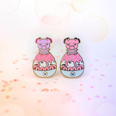 Snubble Shaved Ice - Pokemon Pin Badge by Poroful