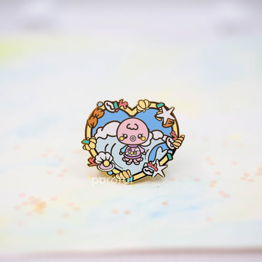 Animal Crossing: Marina Ocean Enamel Pin Badge by Poroful