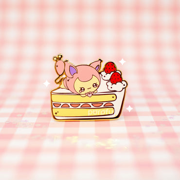 Pokemon - Skitty Strawberry Shortcake Pin by Poroful