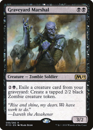 Graveyard Marshal [Core Set 2019]