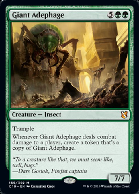 Giant Adephage [Commander 2019]