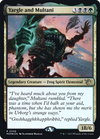 Yargle and Multani [March of the Machine Prerelease Promos]