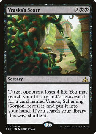 Vraska's Scorn [Rivals of Ixalan]