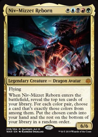 Niv-Mizzet Reborn [War of the Spark]