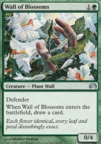 Wall of Blossoms [Planechase 2012]