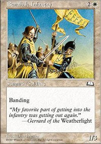 Benalish Infantry [Weatherlight]