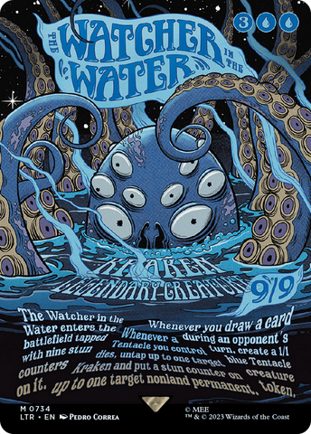 The Watcher in the Water (Borderless Poster) [The Lord of the Rings: Tales of Middle-Earth]