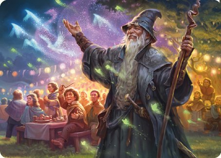 Gandalf, Friend of the Shire Art Card [The Lord of the Rings: Tales of Gandalf, Friend of the Shire Art Card [The Lord of the Rings: Tales of