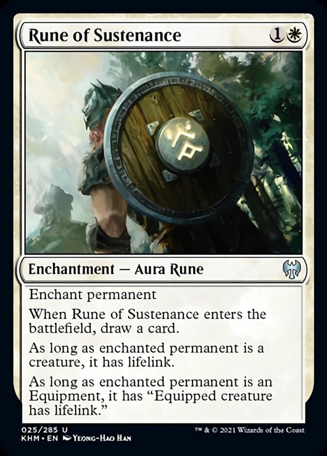 Rune of Sustenance [Kaldheim]