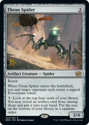 Thran Spider [The Brothers' War: Prerelease Promos]