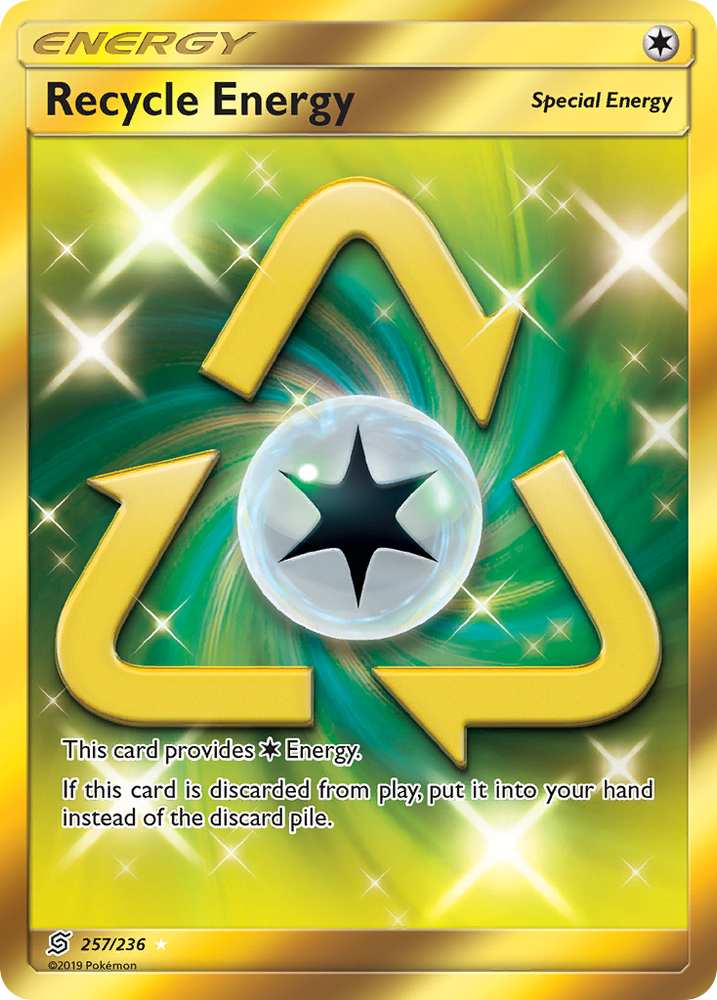 RECYCLE ENERGY - 257/236 - UNIFIED MINDS - SECRET RARE