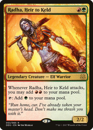 Radha, Heir to Keld [Duel Decks: Mind vs. Might]