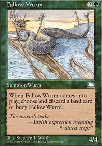 Fallow Wurm [Weatherlight]