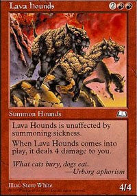Lava Hounds [Weatherlight]