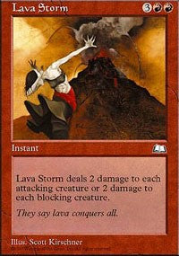 Lava Storm [Weatherlight]