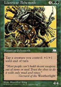 Llanowar Behemoth [Weatherlight]