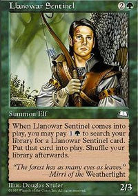 Llanowar Sentinel [Weatherlight]