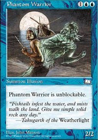 Phantom Warrior [Weatherlight]
