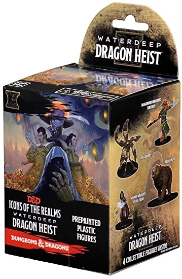D&D Icons of the Realms: Waterdeep Dragon Heist Booster Box