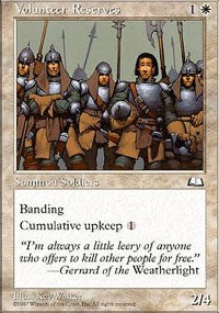 Volunteer Reserves [Weatherlight]
