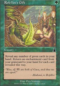 Rofellos's Gift [Urza's Destiny]