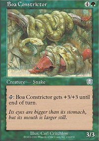 Boa Constrictor [Mercadian Masques]