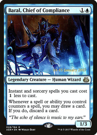 Baral, Chief of Compliance [Aether Revolt Promos]