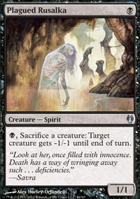 Plagued Rusalka [Duel Decks: Izzet vs. Golgari]