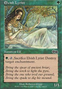 Elvish Lyrist [Urza's Saga]