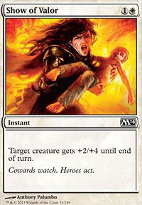 Show of Valor [Magic 2014]