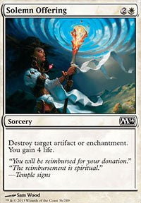 Solemn Offering [Magic 2014]