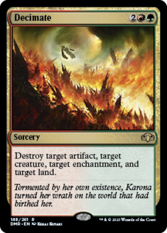 Decimate [Dominaria Remastered]