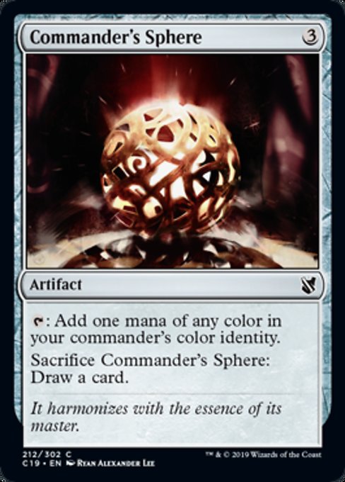 Commander's Sphere [Commander 2019]