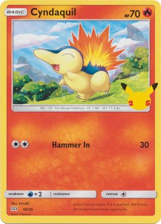 CYNDAQUIL - 10/25 - MCDONALD'S 25TH ANNIVERSARY