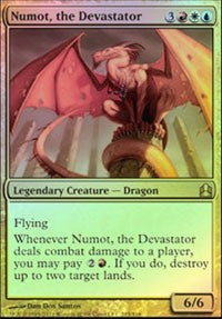 Numot, the Devastator (Oversized) [Commander 2011 Oversized]