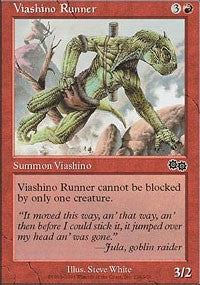 Viashino Runner [Urza's Saga]