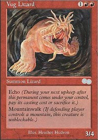 Vug Lizard [Urza's Saga]