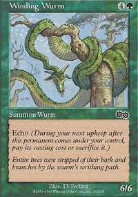 Winding Wurm [Urza's Saga]