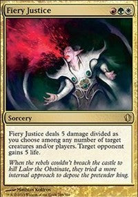 Fiery Justice [Commander 2013]